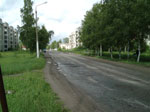 Комсомольская улица со стороны военкомата