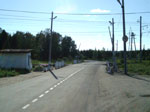 Ж/д переезд в мостопоезде